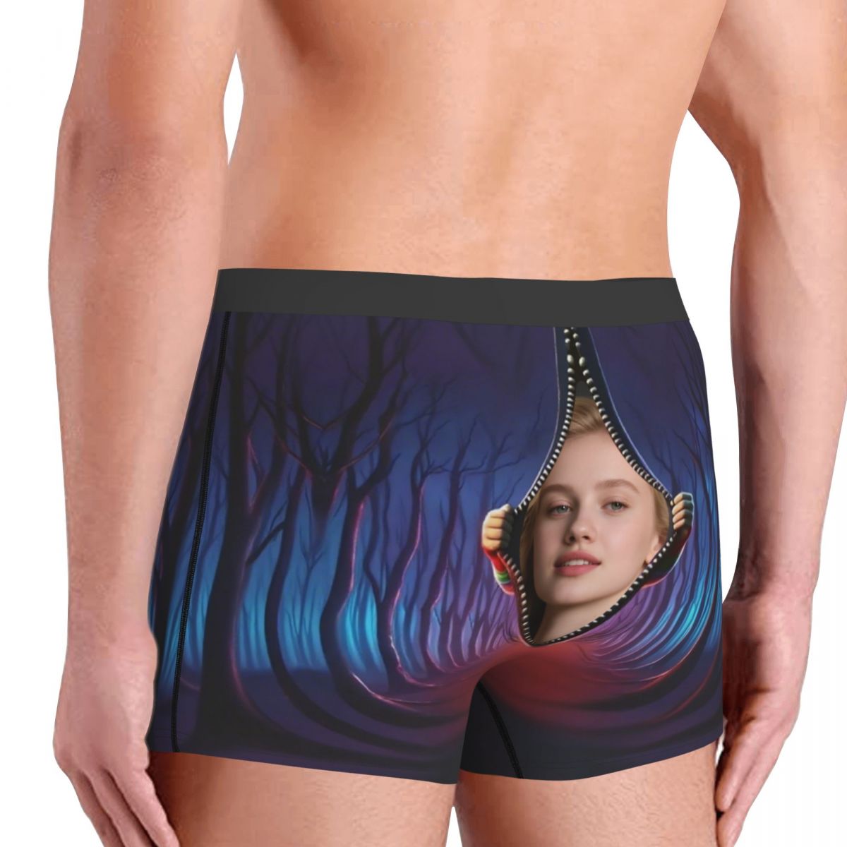 Custom Face Photo Boxers Short - Boxer Shorts Modal ulasan dan harga