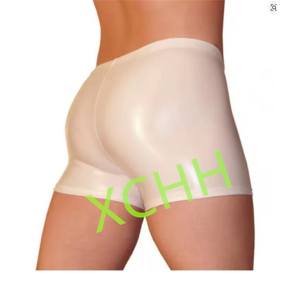 Latex Men Shorts Rubber Pantie - Boxer Shorts Modal ulasan dan harga